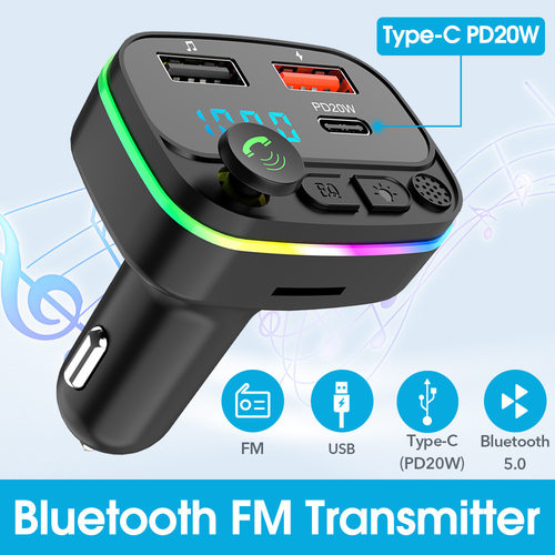 P3车载蓝牙MP3FM发射器