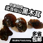 武当山珍丹江口土特产深山自家种植黑木耳碗耳肉厚形好无根500克