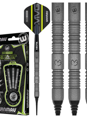 WINMAU 威马Gerwen MvG范格文ExAct系列钨钢飞镖磨沙镖防滑比赛镖