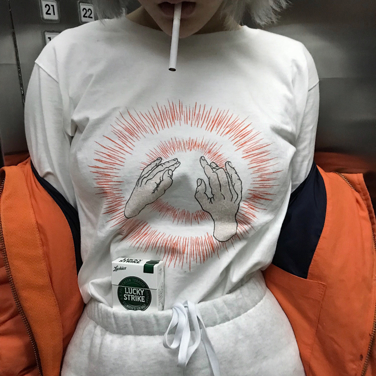 黑帝GodspeedYou挺哏儿商店T恤