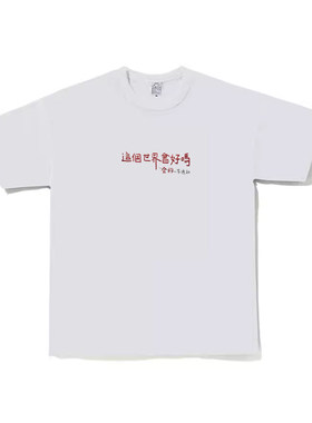 刺绣T恤这个世界会好吗等通知
