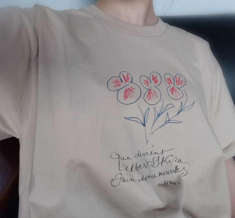 挺哏儿商店T恤男女情侣t恤马蒂斯手稿绘画文艺复古印花艺术纯棉,男装,T恤,淘宝优惠券,粉丝福利购,淘宝优惠卷