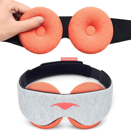 代购Manta Steam Sleep Mask 蒸汽睡眠面罩微波温热眼敷 睡眠眼罩