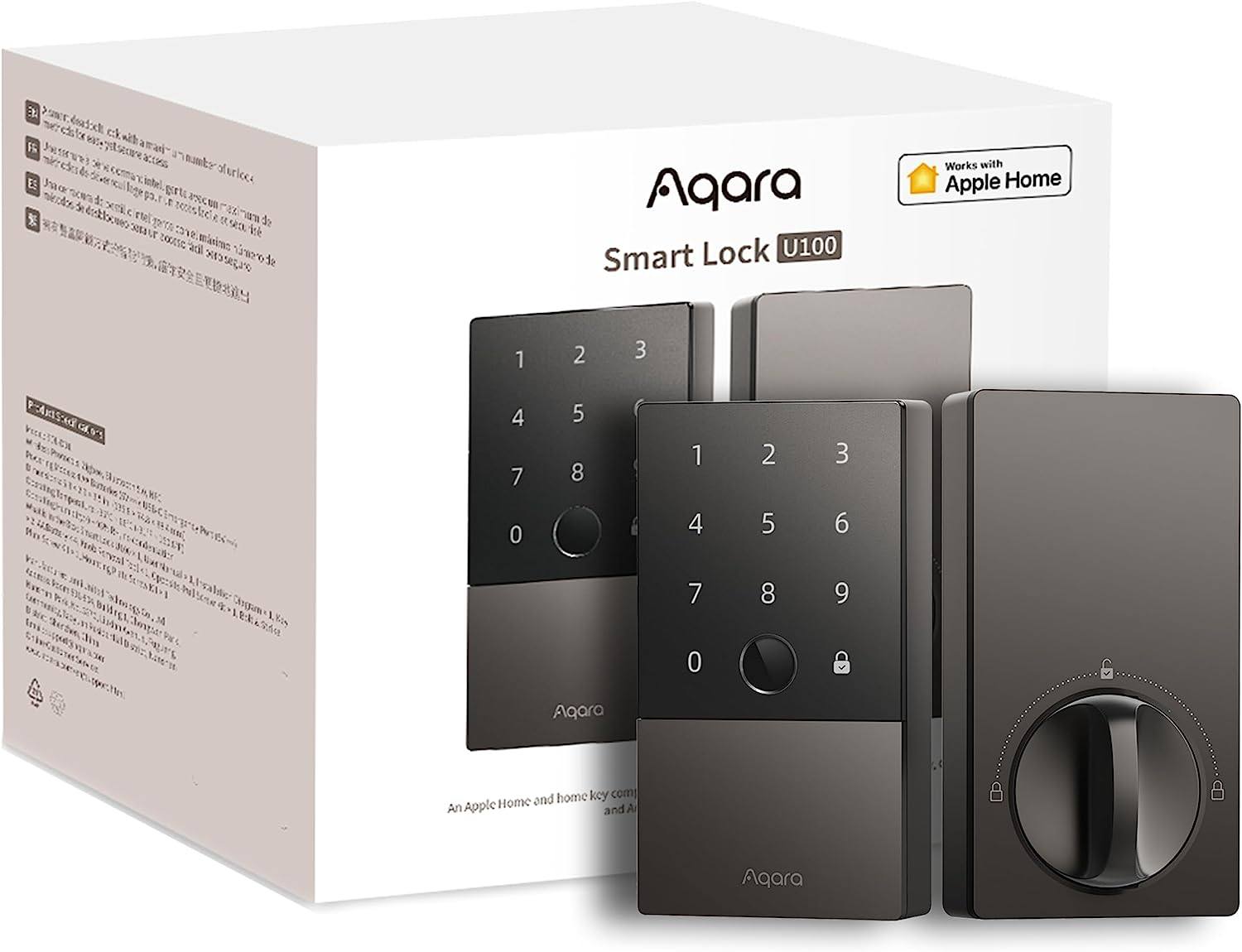 代购 Aqara U100 智能锁WiFi 智能门锁 ALEXA 支持HomeKit,电脑硬件/显示器/电脑周边,虚拟现实设备,淘宝优惠券,粉丝福利购,淘宝优惠卷