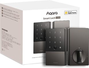 代购 Aqara U100 智能锁WiFi 智能门锁 ALEXA 支持HomeKit
