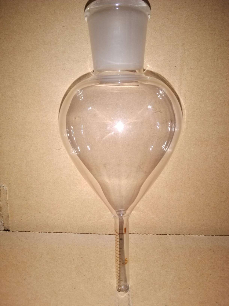 浓缩瓶25ml b型kd浓缩器专用 1ml刻度量程 小分度值0.05ml