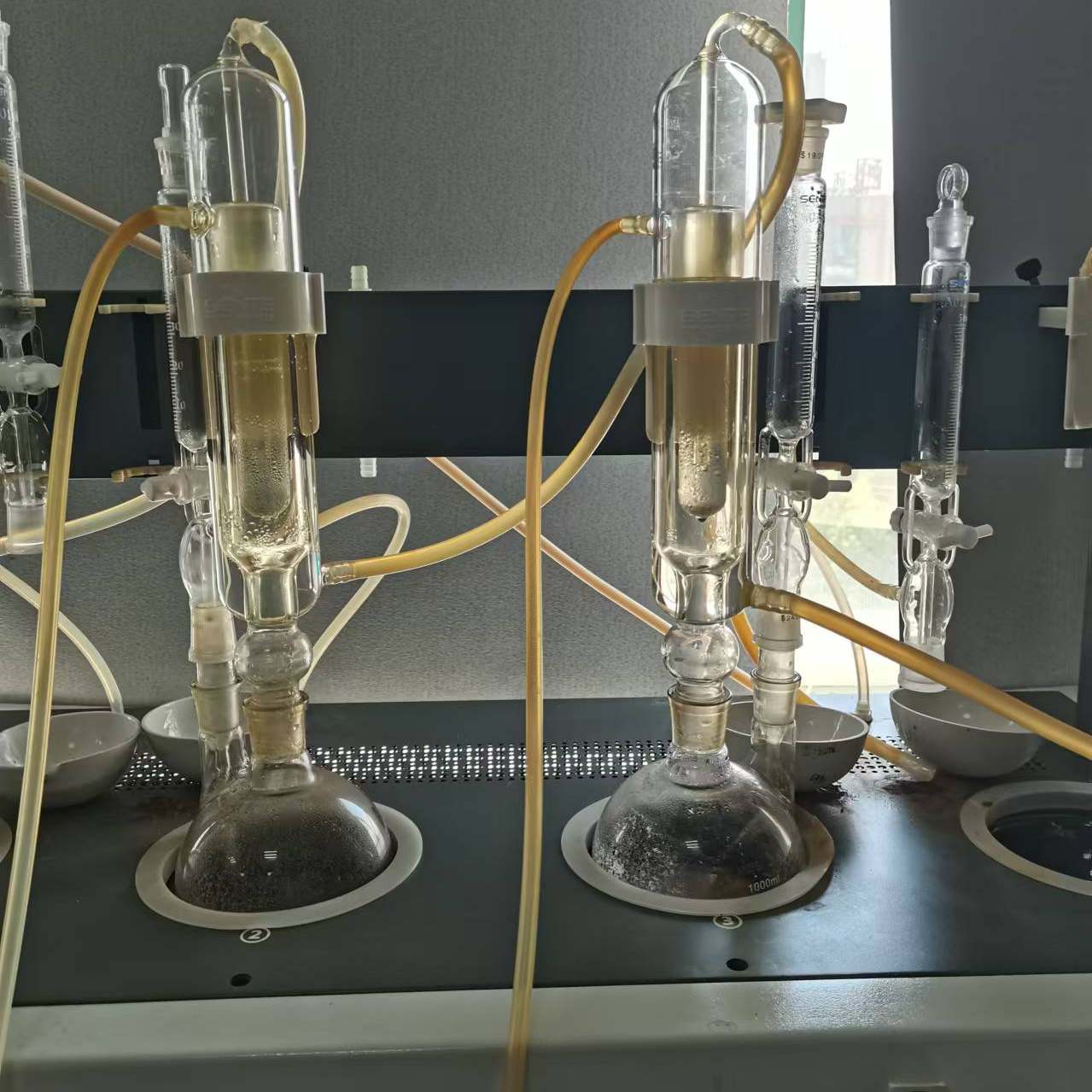 盛泰科技适配 ST109B品中药材二氧化硫残留检验检测蒸馏装置