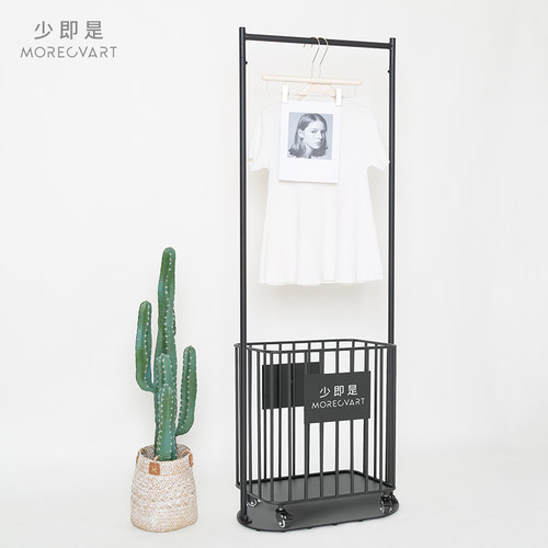 衣帽架脏衣篮少即是铁艺卧室