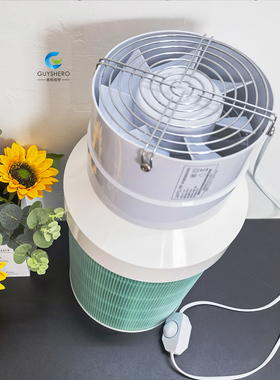 空气净化器diy通用滤芯19w猫毛家用除灰尘烟味甲醛病毒升级款