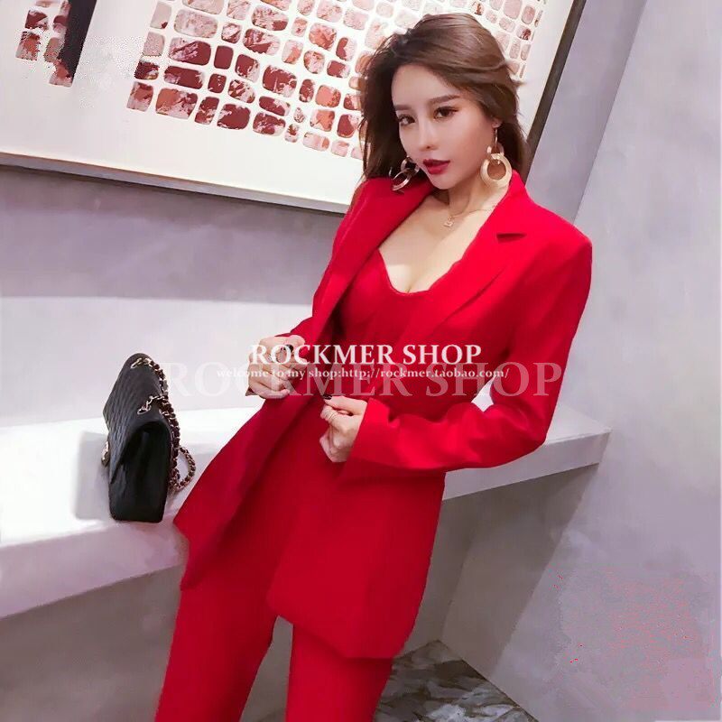 性感吊带时尚女神范女王霸OL洋气