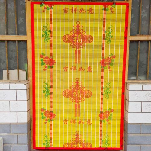 高清印花带网纱防蚊蝇