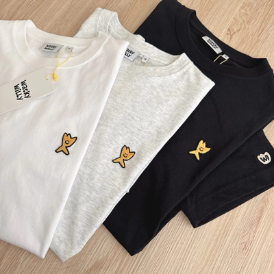 韩国代购Wackywilly小飞人短袖