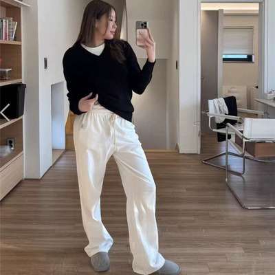 韩国代购GLOWNY休闲裤卫裤女