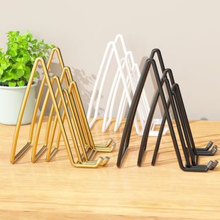 桌面相框支架托奖牌证书展示架底座支撑立式玻璃照片平板托架摆台