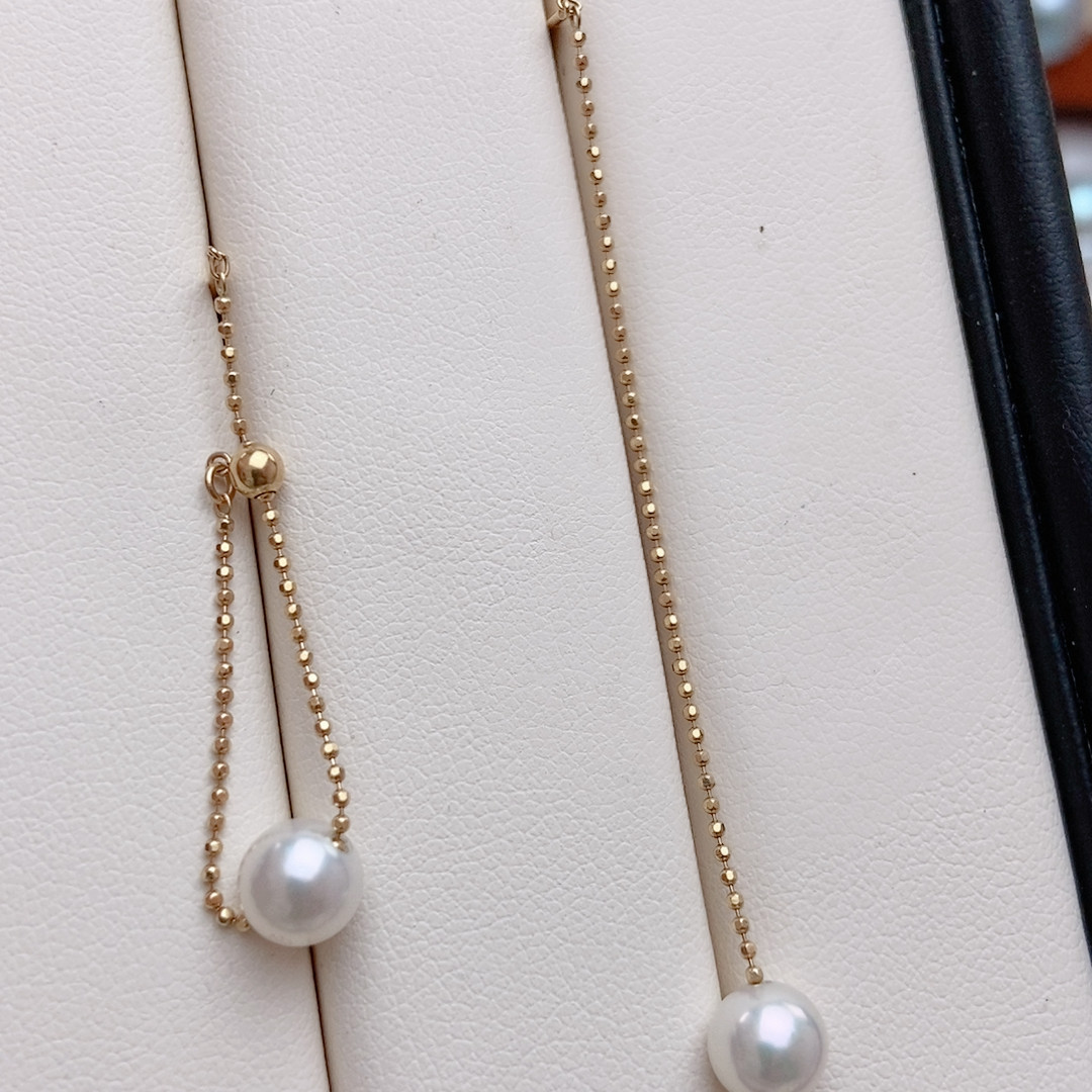 库存清，日本18K耳线，akoya极光,珠宝/钻石/翡翠,耳饰,淘宝优惠券,粉丝福利购,淘宝优惠卷