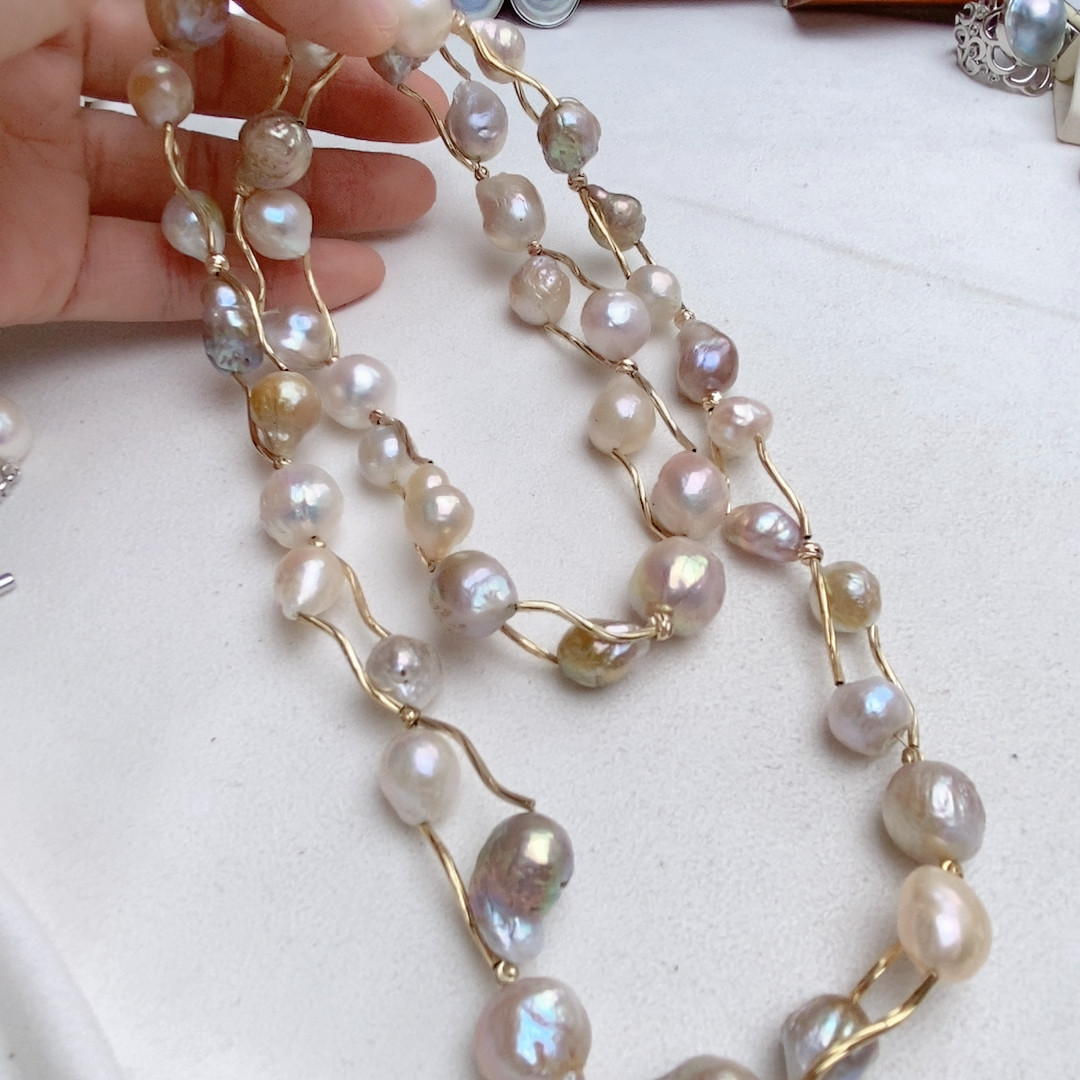 库存亏清，双层巴洛克毛衣链，80cm,珠宝/钻石/翡翠,耳饰,淘宝优惠券,粉丝福利购,淘宝优惠卷