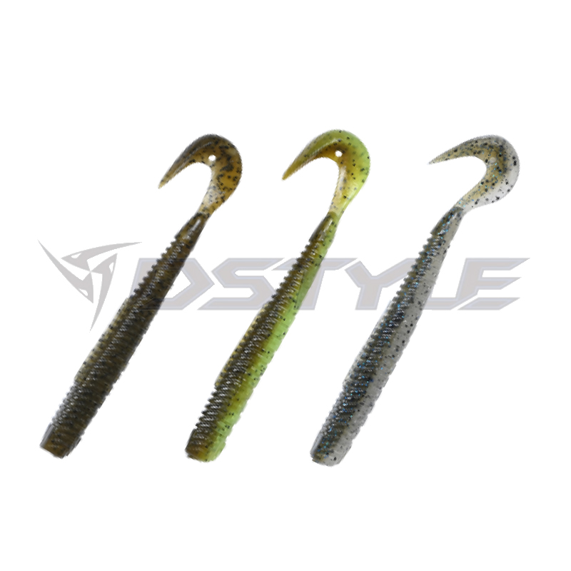 DSTYLE青木全能路亚软饵卷尾蛆