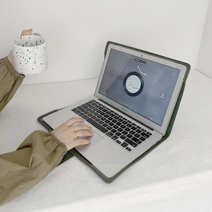 适用苹果macbook轻便手提电脑包13.3寸内胆包14保护套air13保护壳pro15大容量16寸新款 13.6寸M3皮套14.2