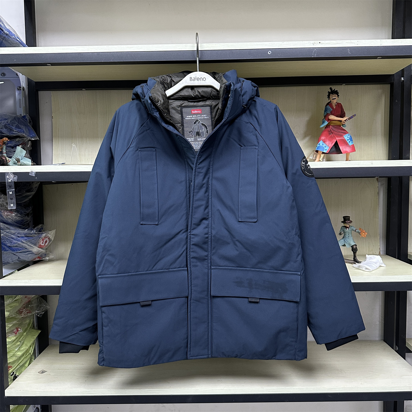 班尼路冬装新款帽子可拆加厚羽绒服保暖纯色外套男8821308M003,男装,羽绒服,淘宝优惠券,粉丝福利购,淘宝优惠卷