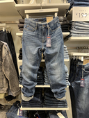 纯棉超柔舒适休闲直筒牛仔裤 班尼路2022秋春新品 男装 8822114M004