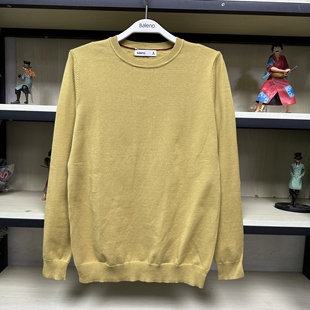 班尼路新款男装圆领秋冬韩潮版舒适保暖套头针织毛衣88105201