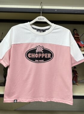 班尼路海贼王夏季新品女装 简约通勤舒适休闲短袖T恤16903919