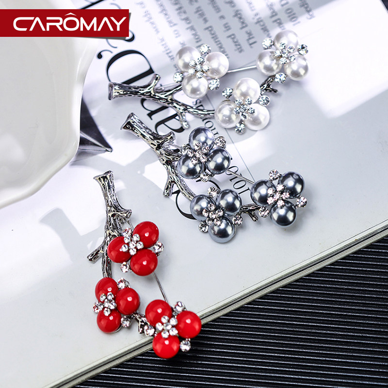 Broche femme CAROMAY en Nacre - Ref 1173708 Image 5