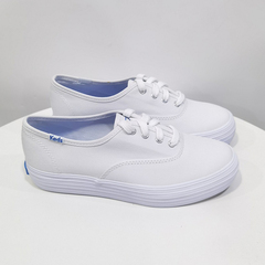 Keds美国折扣正品经典厚底小白鞋郑秀晶同款松糕鞋帆布鞋WF49946