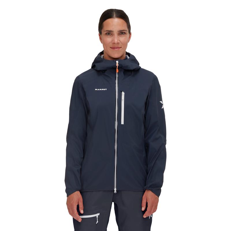 代购Mammut猛犸象女士冲锋衣防风防水透气硬壳衣连帽长袖