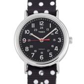 代购 Timex天美时女士腕表夜光计时秒针日期金属防水尼龙带