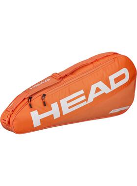 代购HEAD海德网球包多功能大容量多隔层易取用橙色尼龙材质轻便
