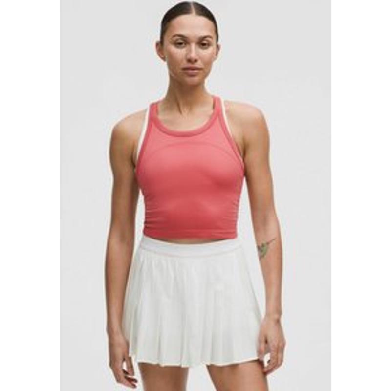 lululemon露露乐蒙女款短款无袖瑜伽外套速干轻便修身跑步健身