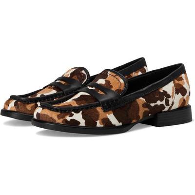 代购Naturalizer女士乐福鞋透气软底轻便减震圆头系带黑色装饰条