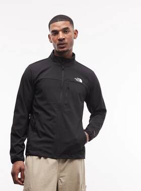 海外代购THE NORTH FACE/北面男士运动茄克拉链开合多口袋高领