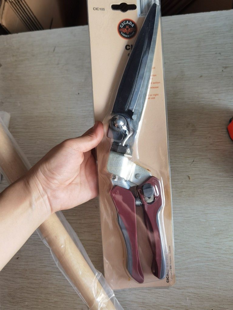 草坪剪园艺草花剪小草剪可旋转手柄园林剪刀修剪草坪