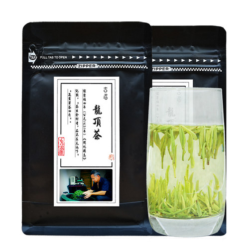 开化龙顶古眉新茶07绿茶雀舌高山