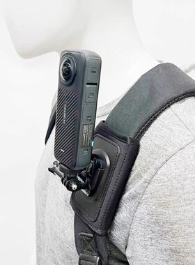 大疆gopro影石运动相机背包夹带