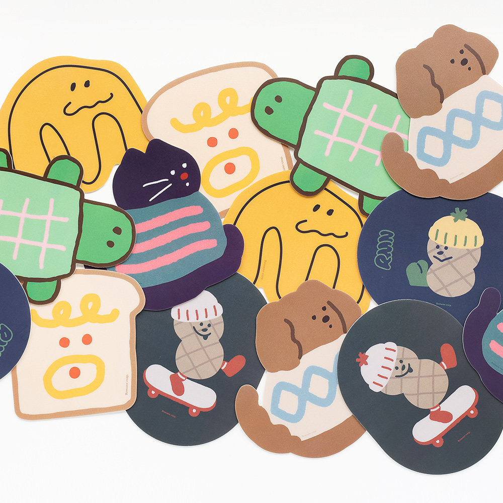 韩国进口romane可爱卡通异形小众家用办公鼠标垫子ins防滑女游戏