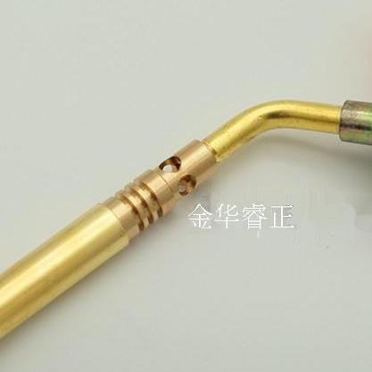 卡式液化气喷火枪头 喷灯点火枪焊枪点火器烧烤点碳烧毛全铜枪管