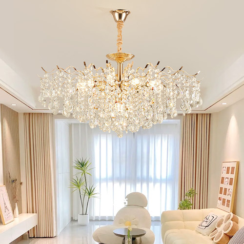 现代轻奢客厅水晶吊灯2026新款