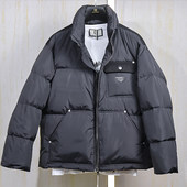 新品 冬季 上新 男装 尾货 潮流百搭日常时尚 休闲黑色羽绒服9816