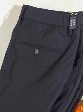 阿家的 男装尾货 时尚休闲舒适保暖厚实百搭黑色加厚羽绒裤899S