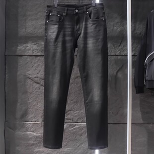 阿家的 高性价比尾货 男士青年秋冬款舒适简约休闲中弹牛仔裤3225