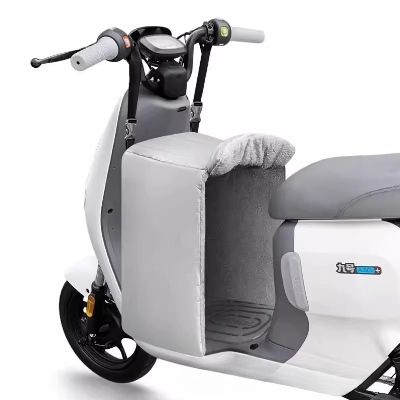 电动车加厚护腿前挡风摩托车腿部神器护膝踏板冬季小号冬天挡风被