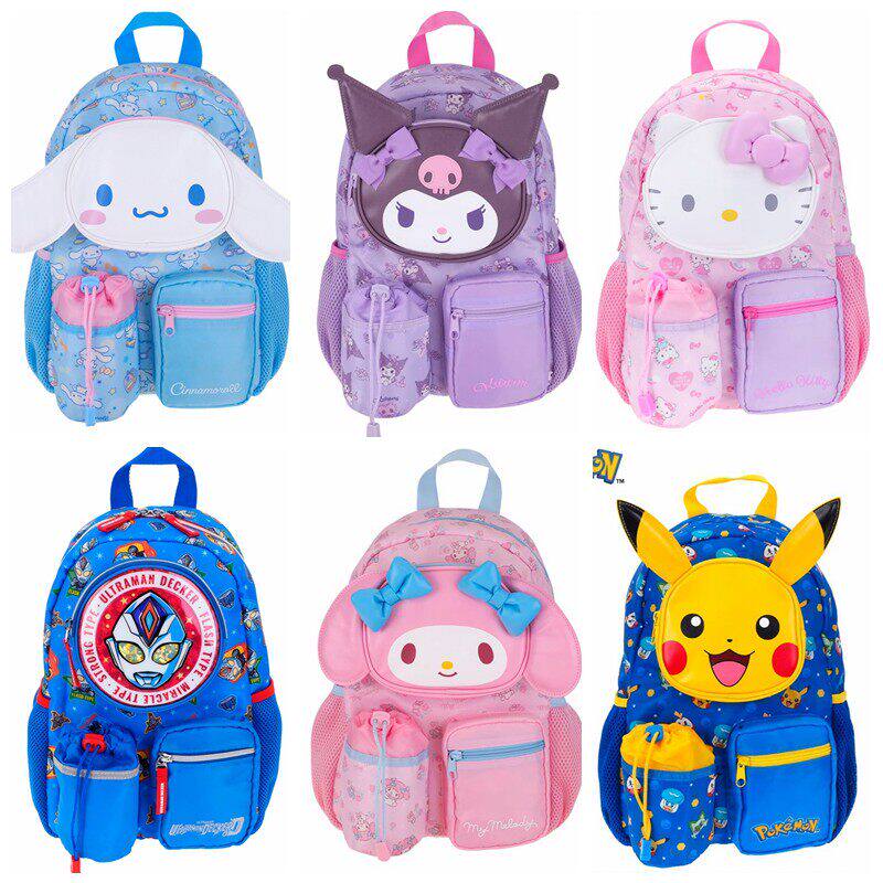 香港正版三丽鸥KUROMI玉桂狗幼儿园小童背书包公仔卡通日用双肩包