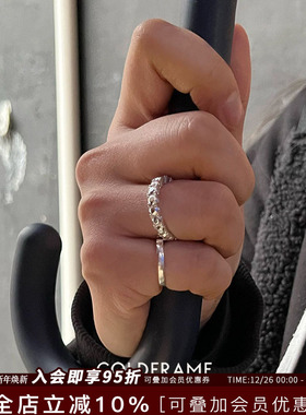 韩国coldframe正品纯银戒指