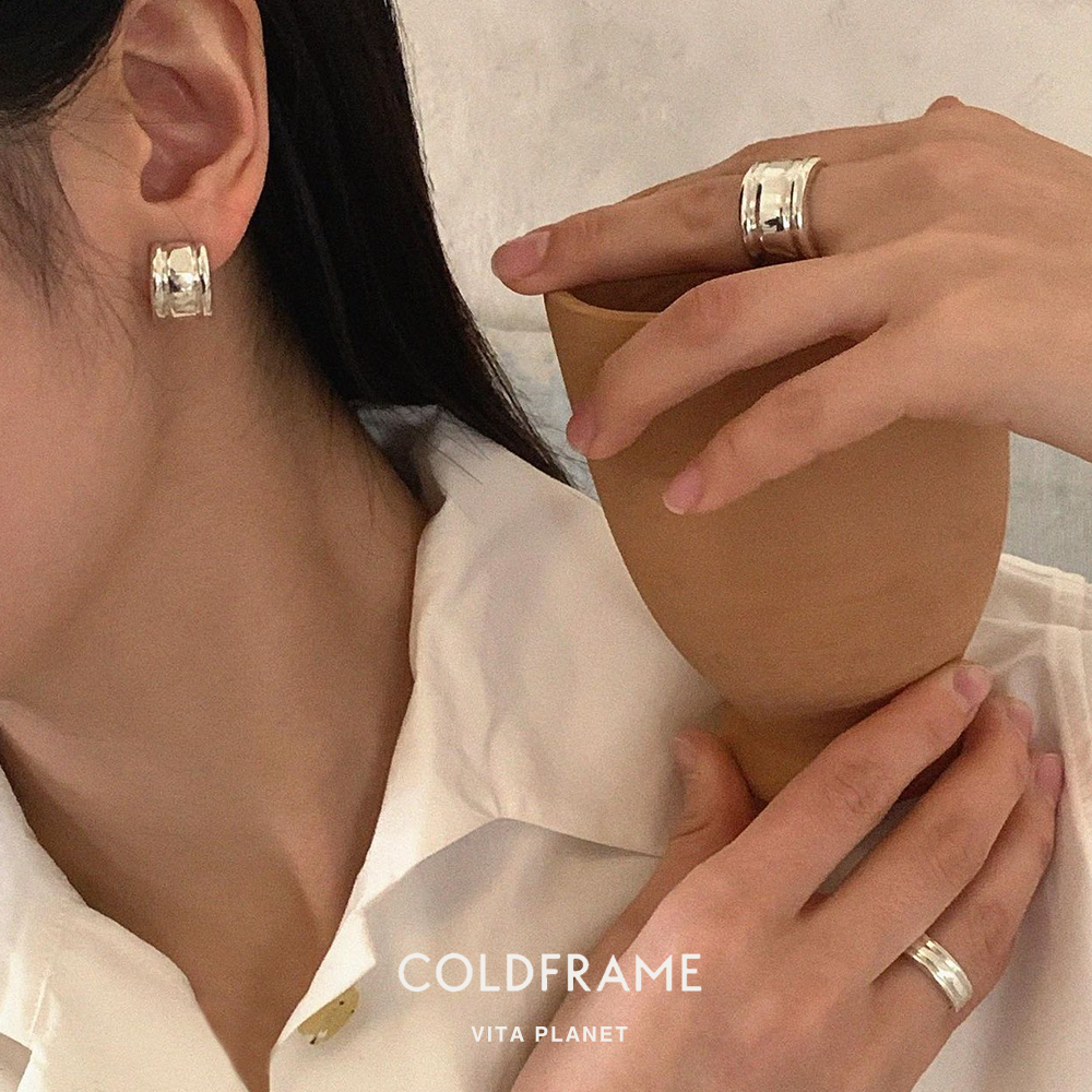 韩国Coldframe正品纯银戒指