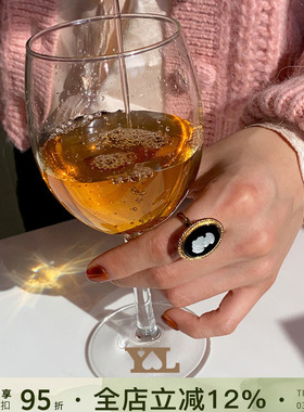 vitaplanet买手店韩国女金币戒指