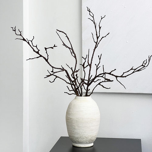 侘寂风仿真花假树枝干树枝插花