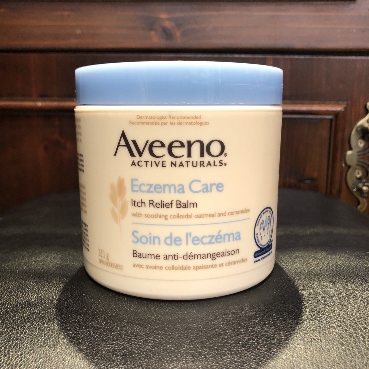 aveeno艾维诺eczema婴儿保湿霜晚安好眠护理霜311g不含激素